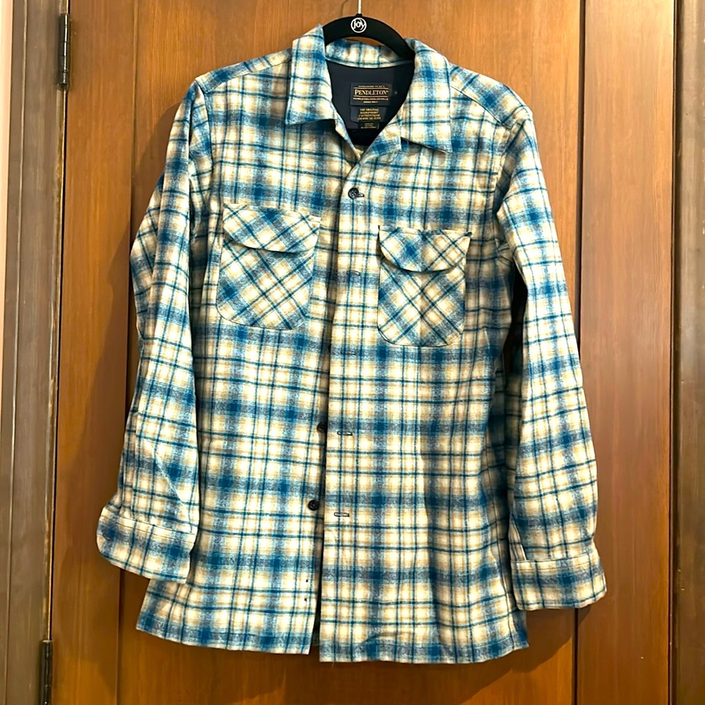 Pendleton Wool Button Down Shirt Size S - image 1